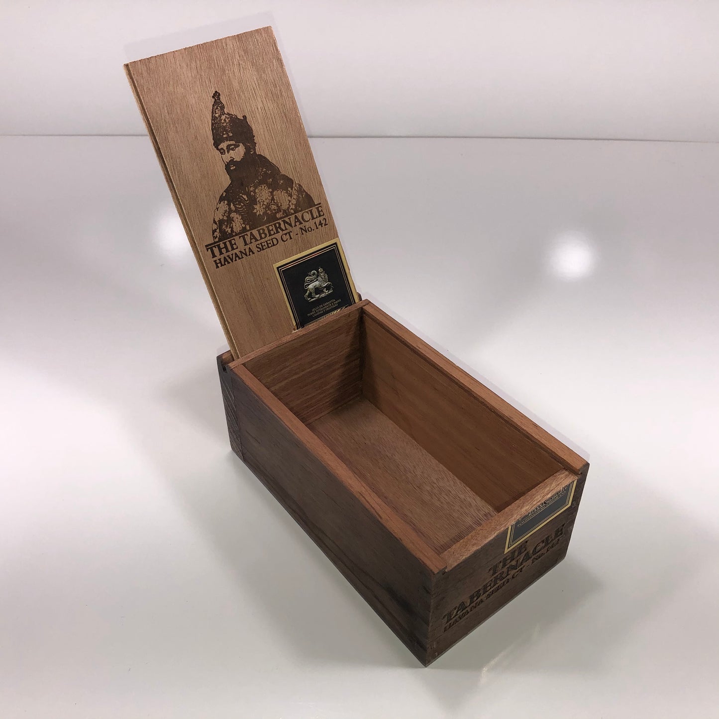 Tabernacle Hav Seed Lancero Empty Wooden Cigar Box 4.5x8.25x3.5