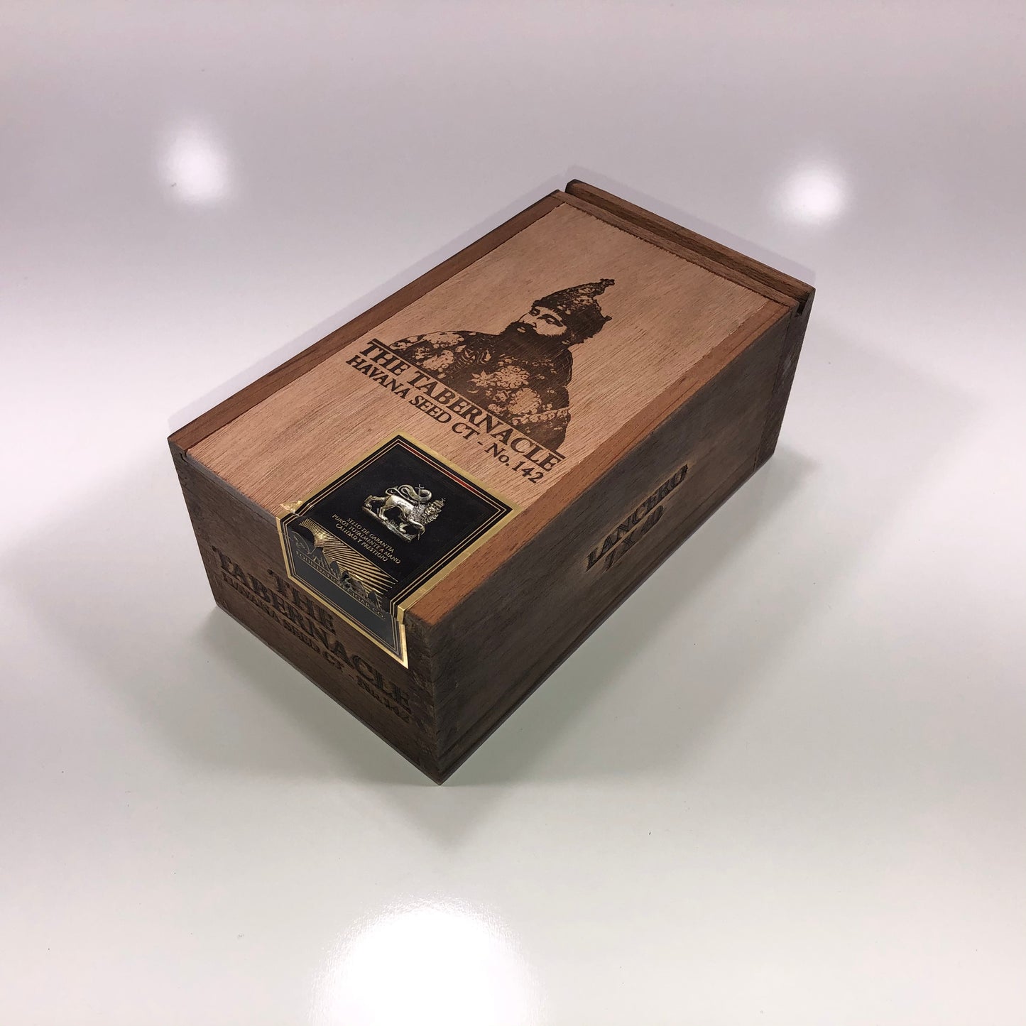 Tabernacle Hav Seed Lancero Empty Wooden Cigar Box 4.5x8.25x3.5