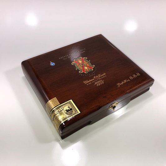 Arturo Fuente Opus X Perfection 888 Empty Wooden Cigar Box 9.5x8x2