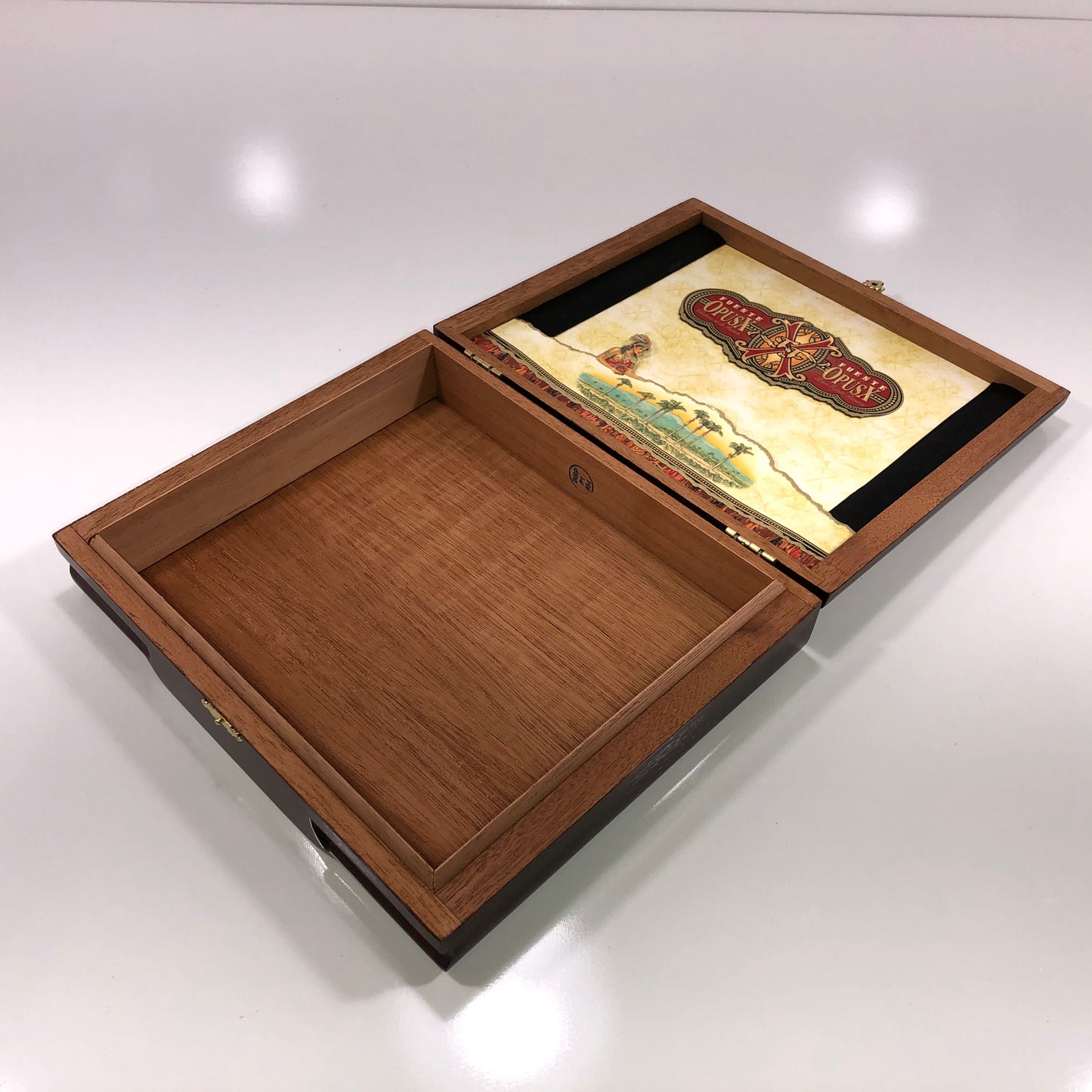 Arturo Fuente Opus X Perfection 888 Empty Wooden Cigar Box 9.5x8x2