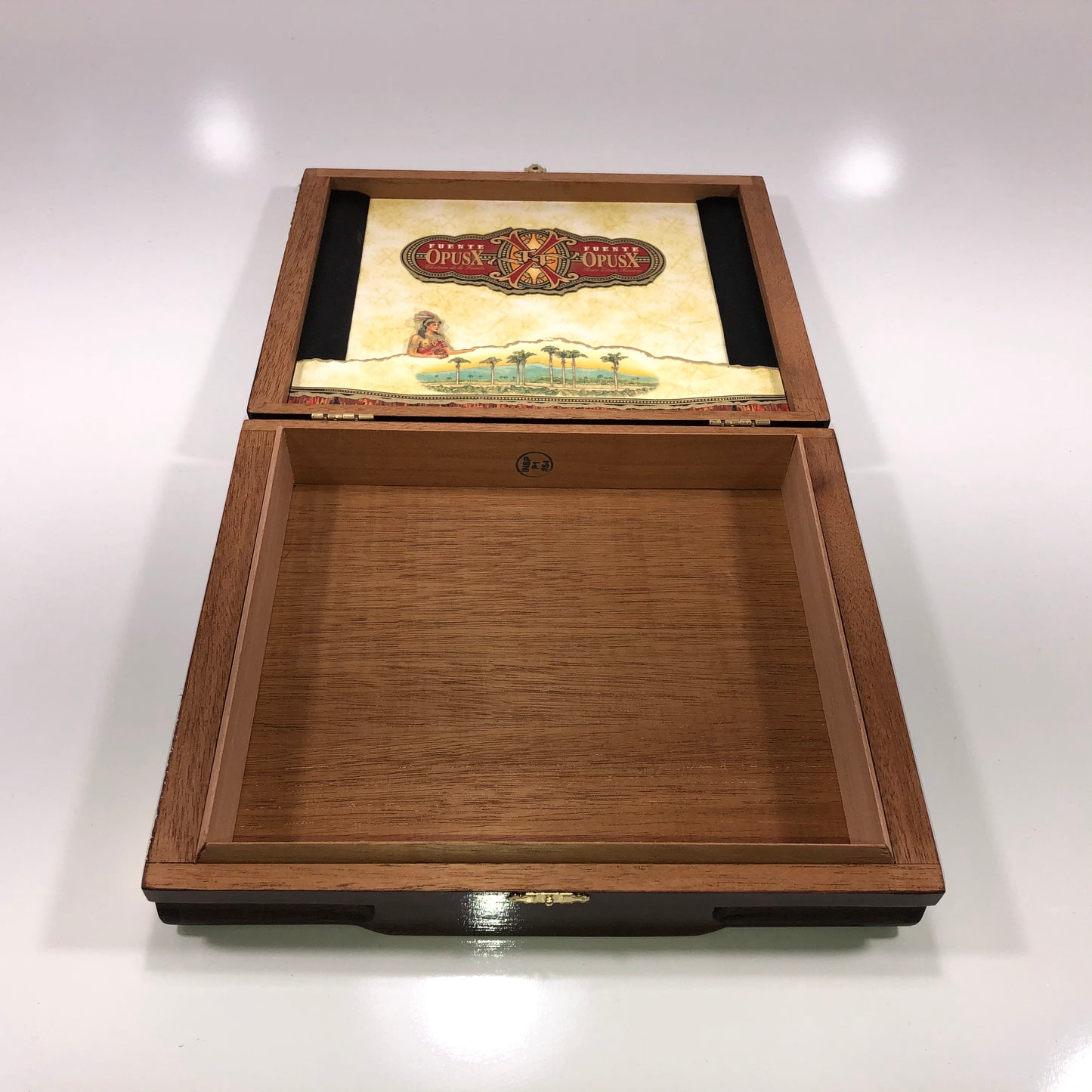 Arturo Fuente Opus X Perfection 888 Empty Wooden Cigar Box 9.5x8x2
