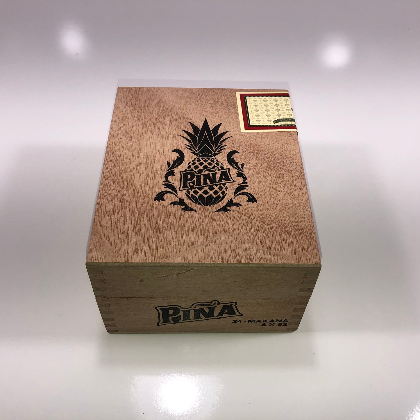 Viaje Pina Empty Wooden Cigar Box 6x7x4