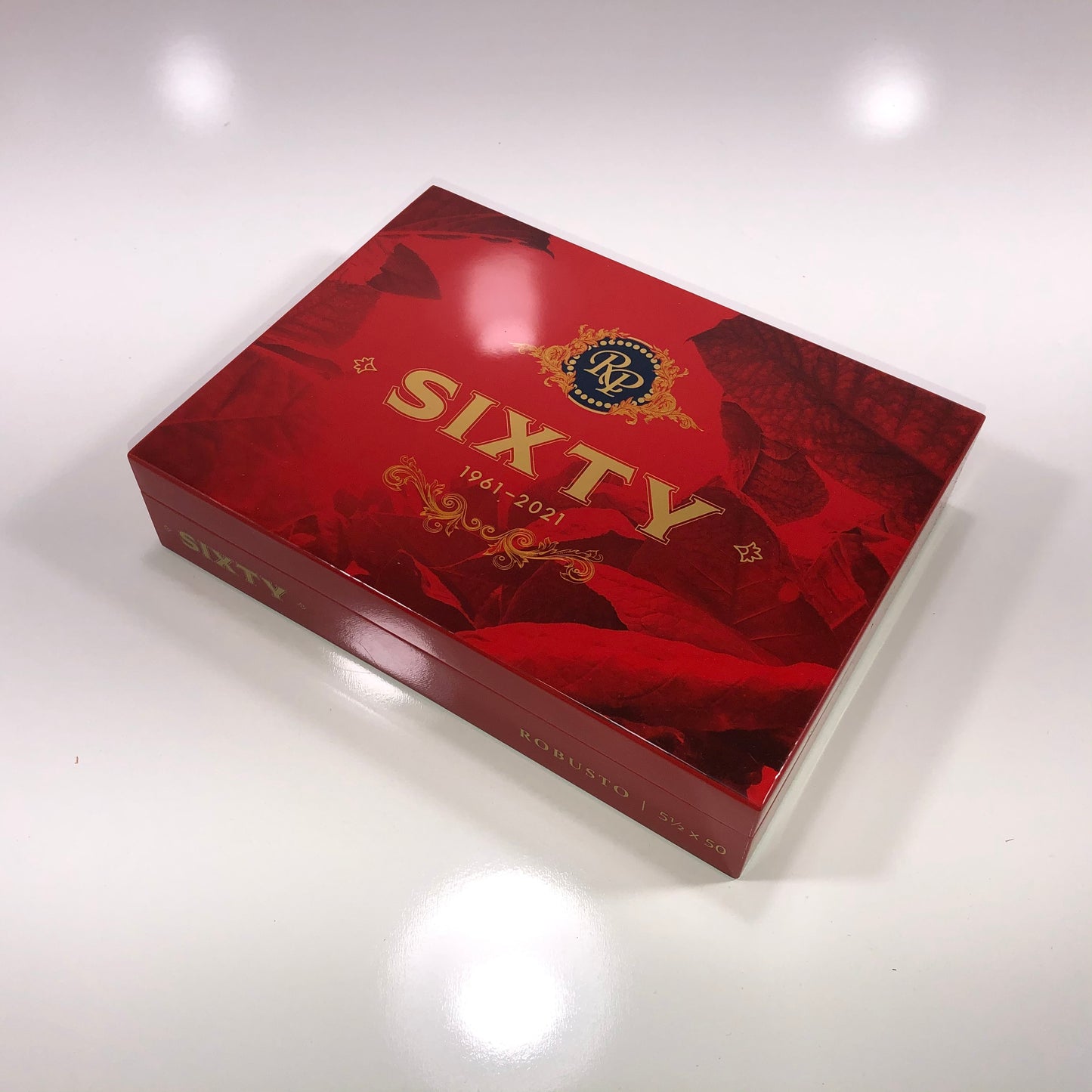 Rocky Patel Sixty Robusto Empty Wooden Cigar Box 9x6.75x2