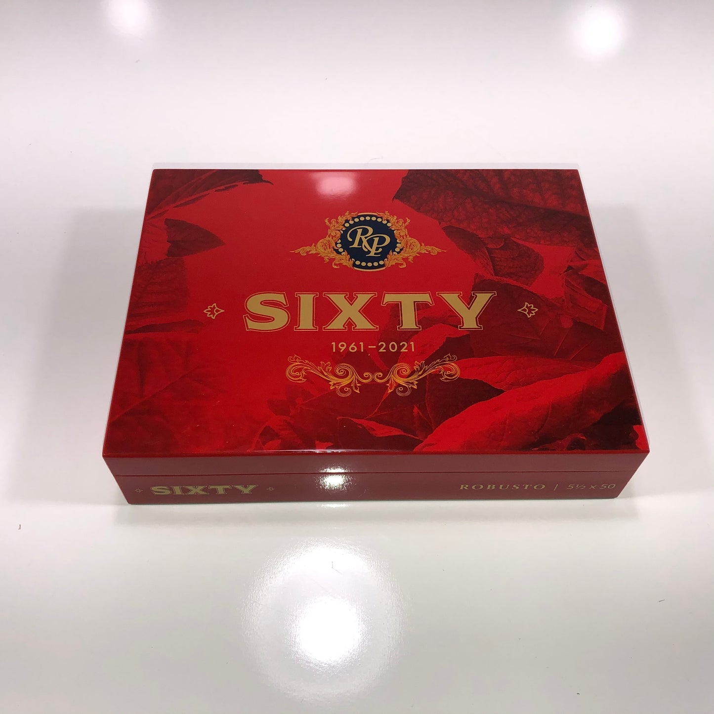 Rocky Patel Sixty Robusto Empty Wooden Cigar Box 9x6.75x2