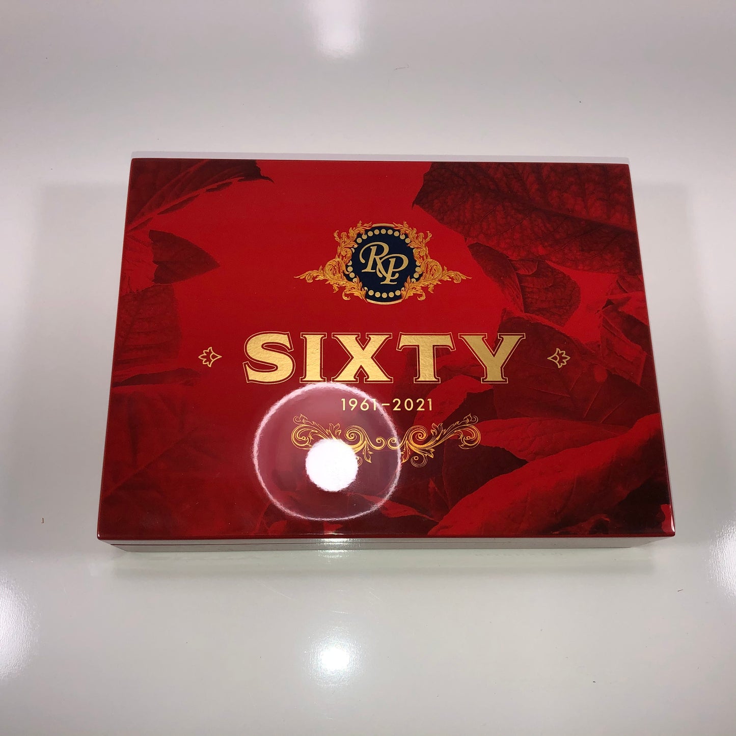 Rocky Patel Sixty Robusto Empty Wooden Cigar Box 9x6.75x2