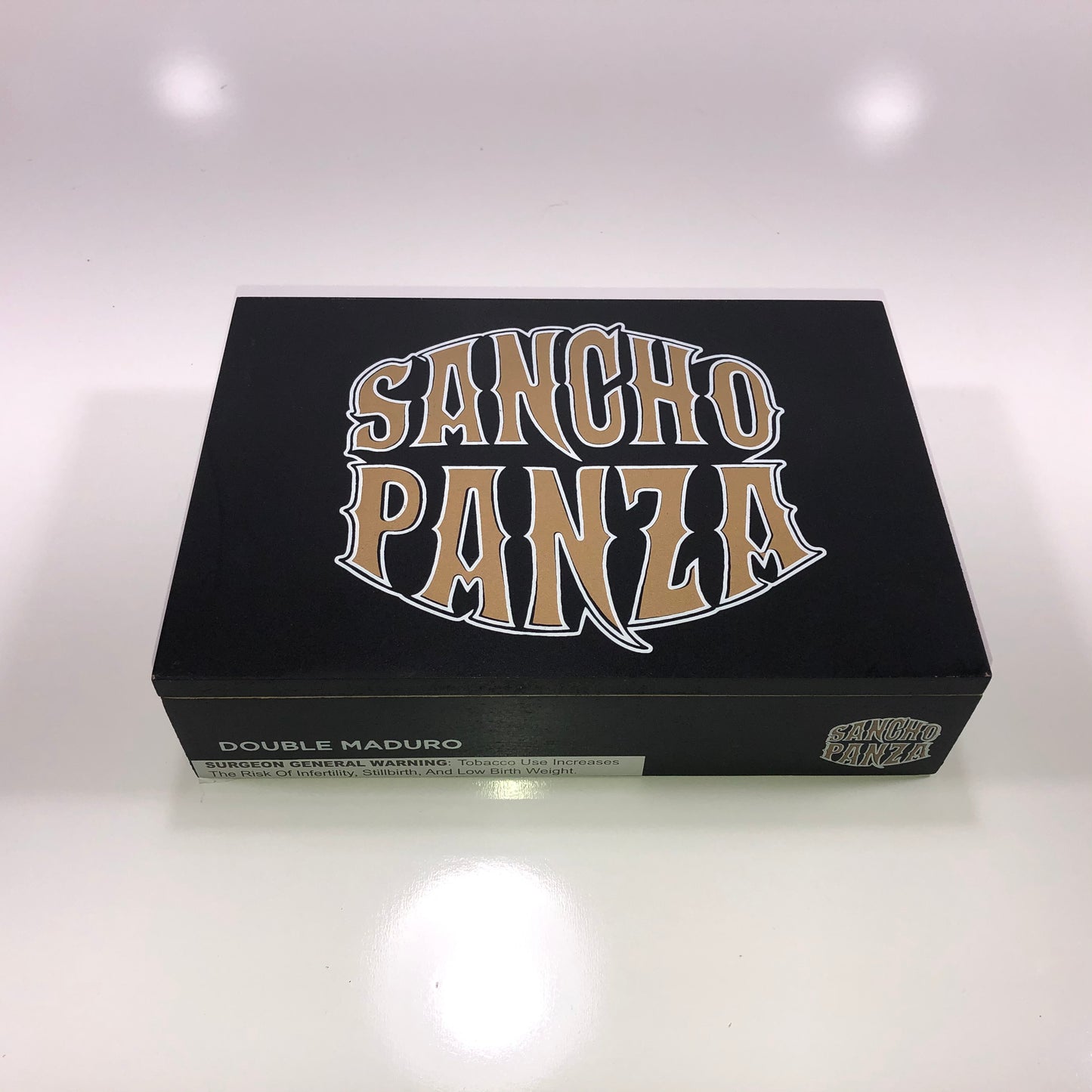 Sancho Panza Maduro Robusto Empty Wooden Cigar Box 8.75x6x2.25