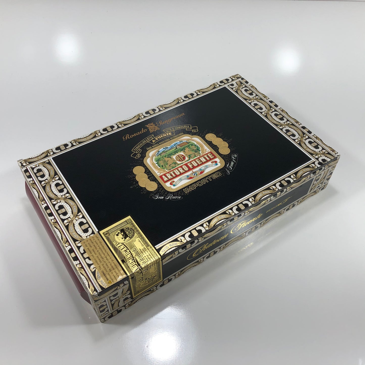 Arturo Fuente Chateau King Empty Cigar Box 13x7.75x2.5