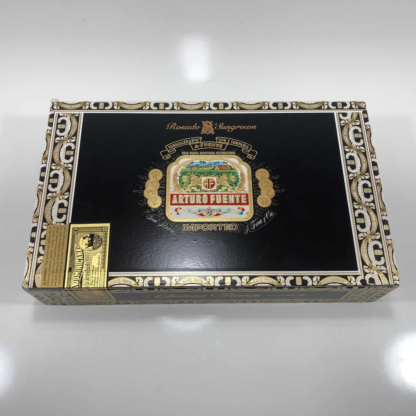 Arturo Fuente Chateau King Empty Cigar Box 13x7.75x2.5