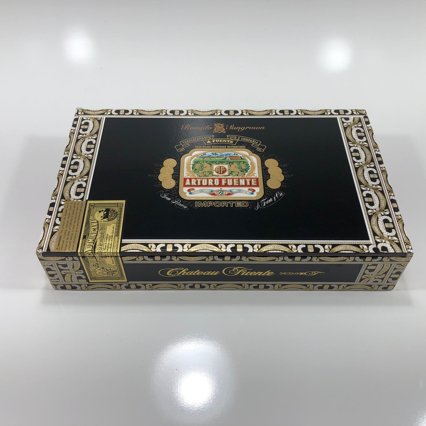 Arturo Fuente Chateau King Empty Cigar Box 13x7.75x2.5