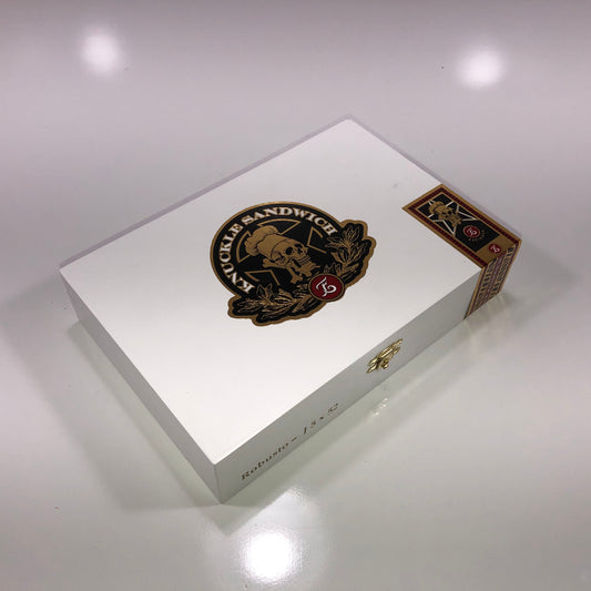 Guy Fieri Knuckle Sandwich Connecticut Robusto Empty Wooden Cigar Box 9x6x2