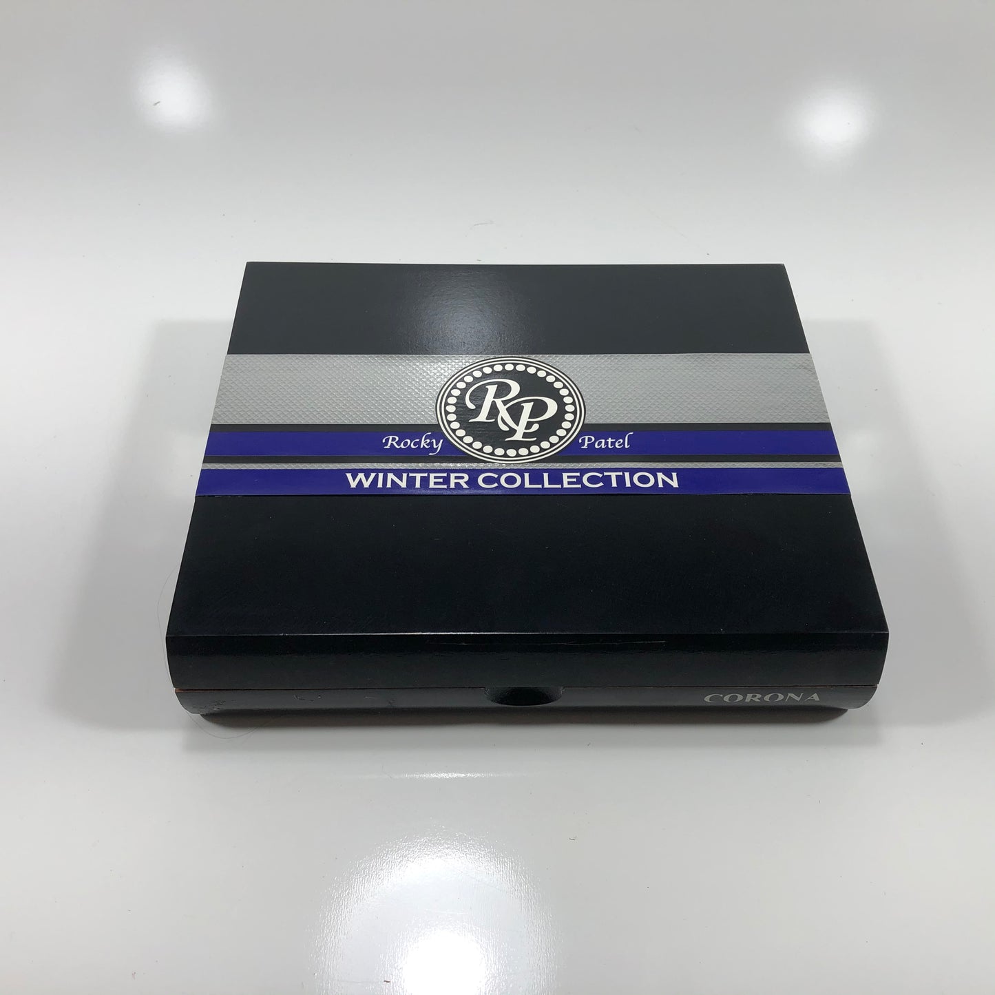 Rocky Patel Winter Collection Corona Empty Wooden Cigar Box 7.75x6.75x1.75