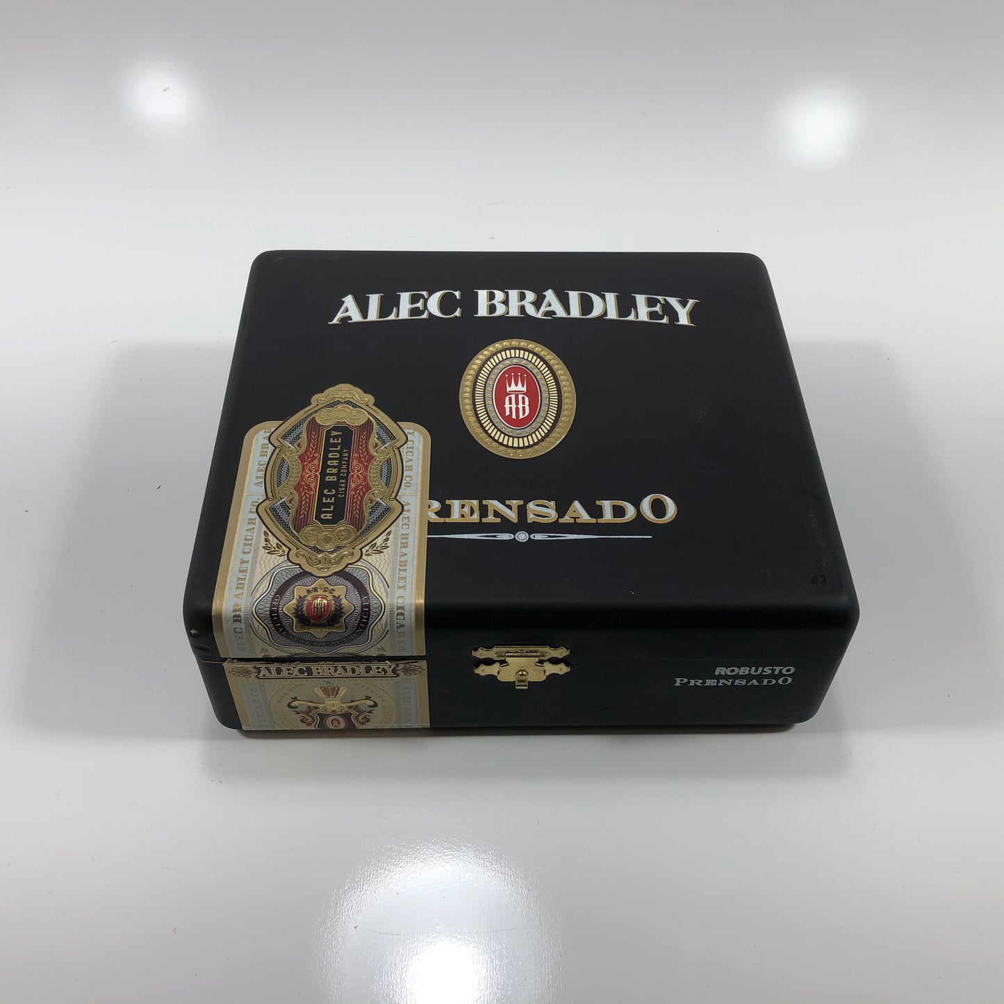 Alec Bradley Prensado Robusto Empty Wooden Cigar Box 7x6x2.25