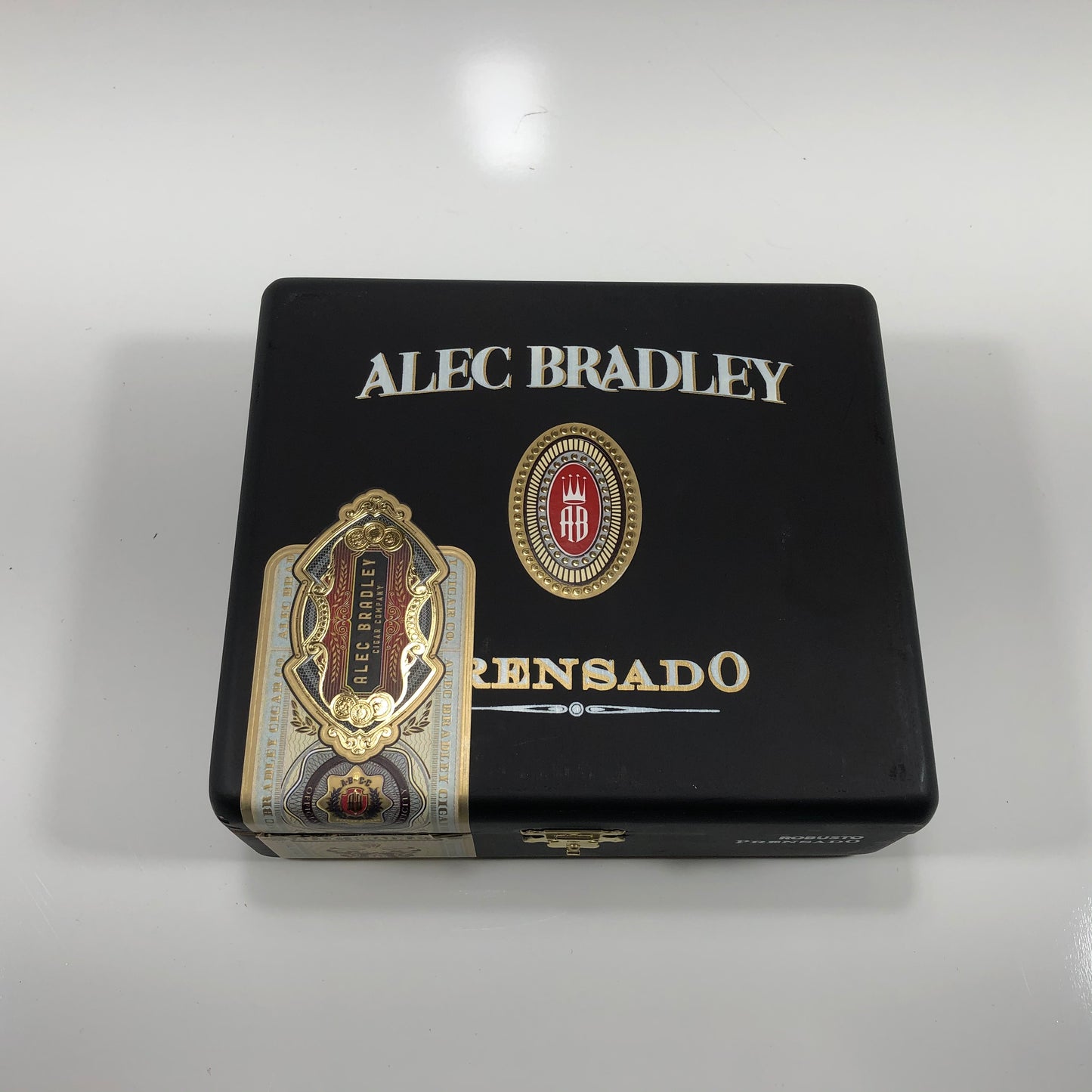 Alec Bradley Prensado Robusto Empty Wooden Cigar Box 7x6x2.25