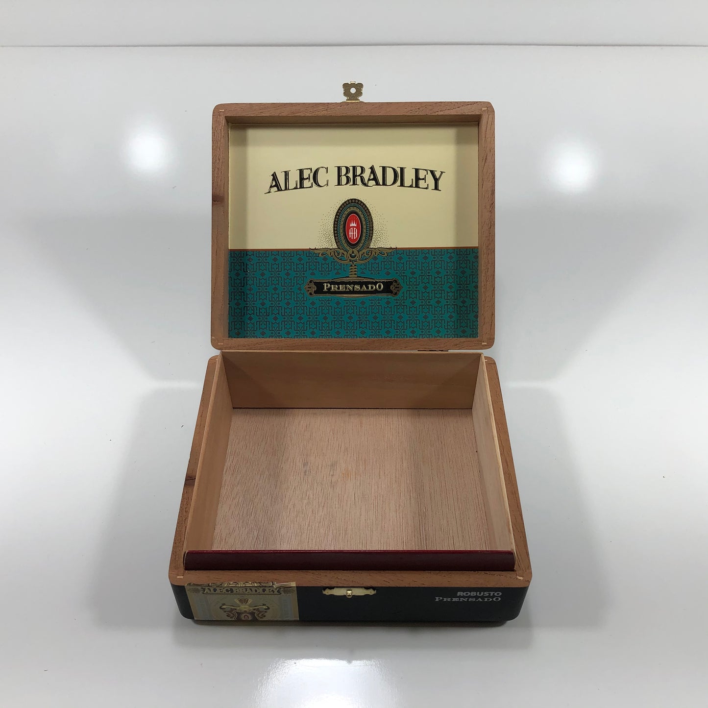 Alec Bradley Prensado Robusto Empty Wooden Cigar Box 7x6x2.25