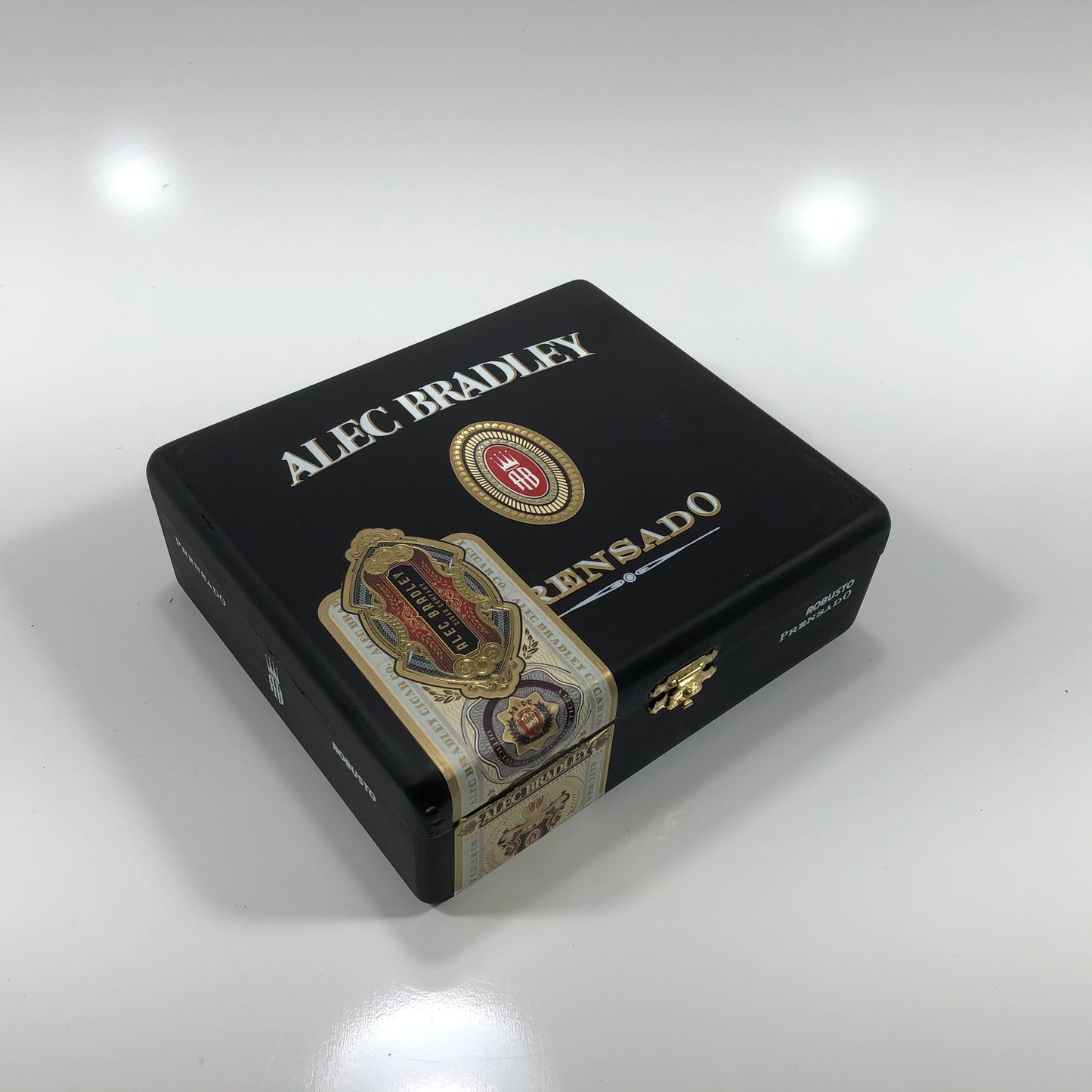 Alec Bradley Prensado Robusto Empty Wooden Cigar Box 7x6x2.25