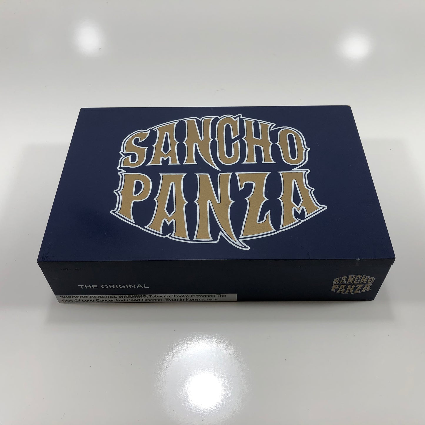 Sancho Panza Original Gigante Empty Wooden Cigar Box 10.5x7x2.5