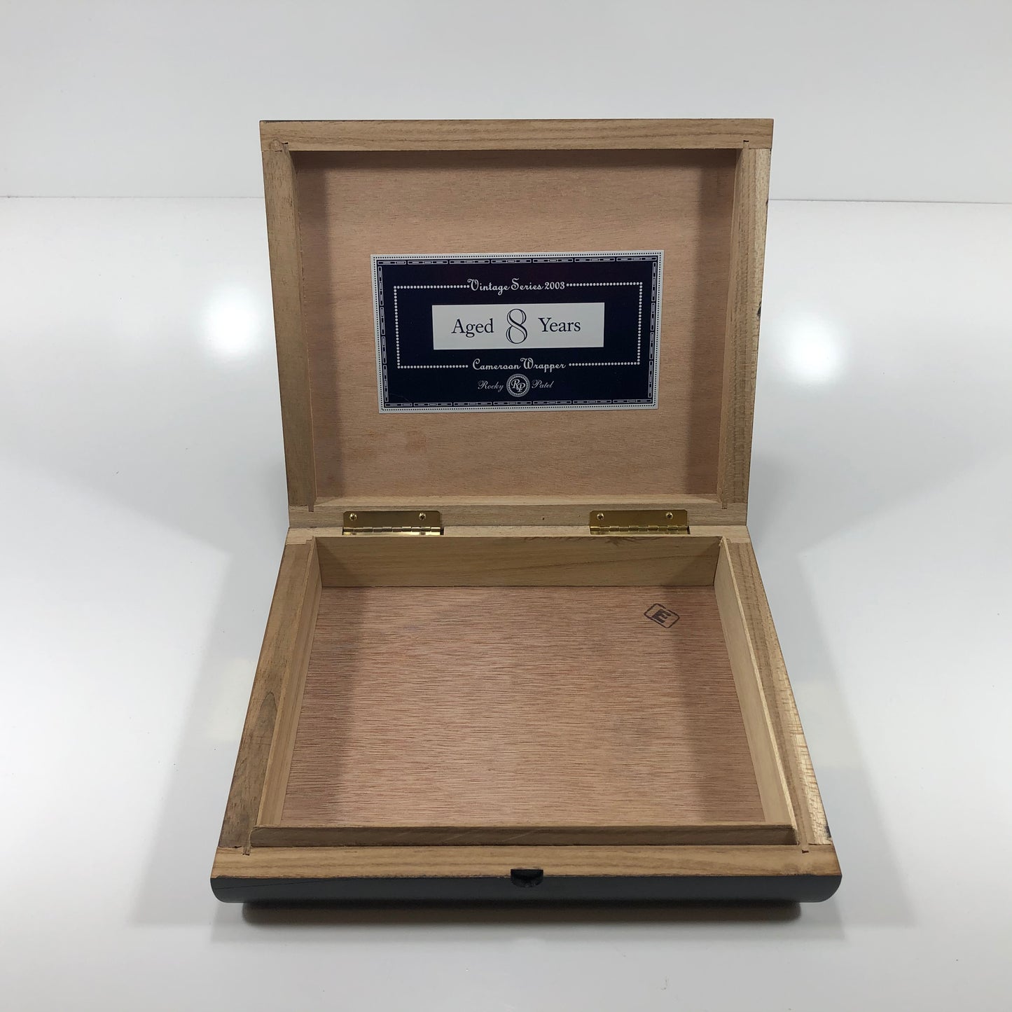 Rocky Patel Vintage Series 2003 Toro Empty Wooden Cigar Box 9.5x8x2