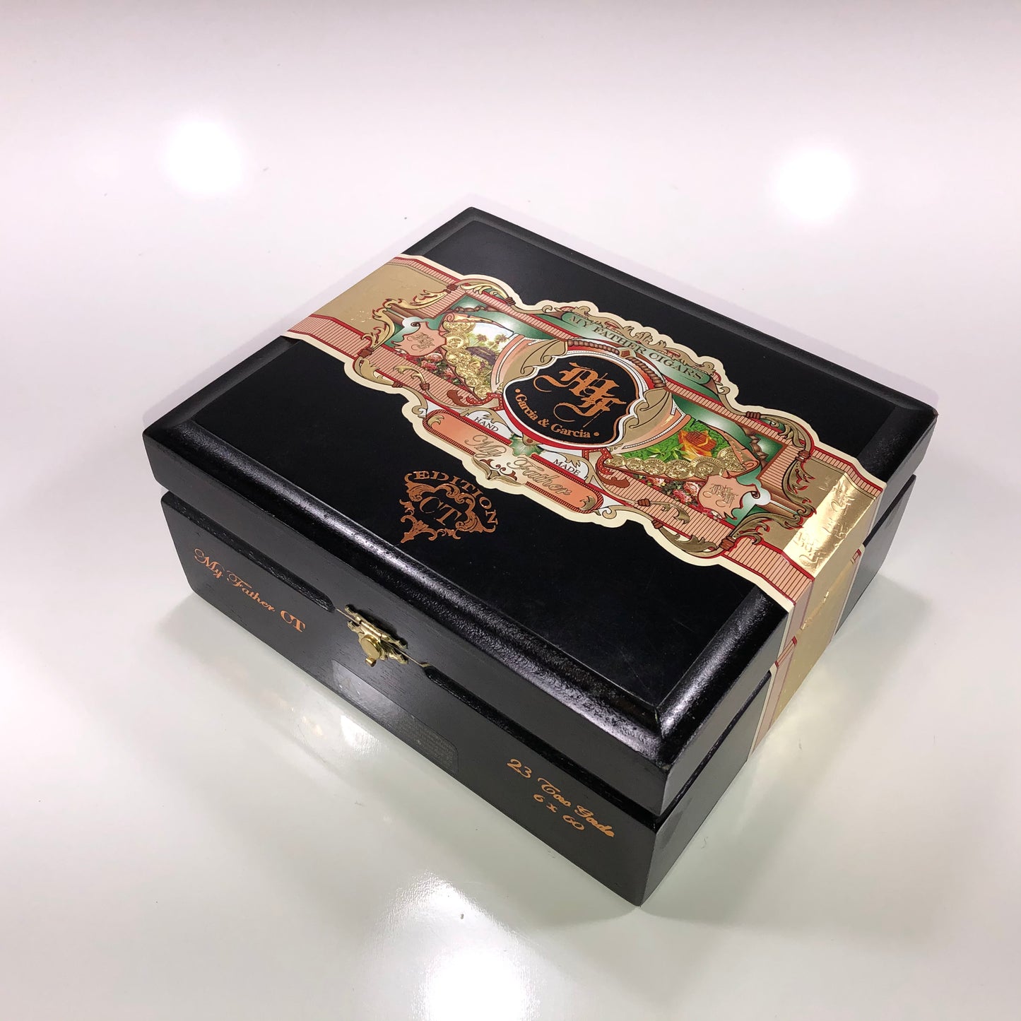 My Father Cigars Connecticut Toro Gordo Empty Wooden Cigar Box 8.25x7x3.5