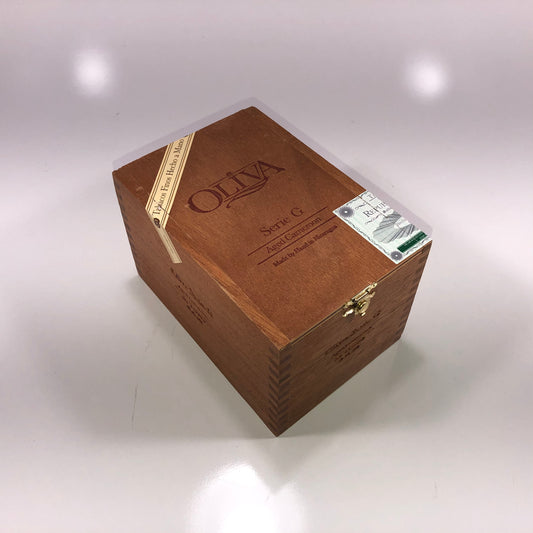 Oliva Serie G Toro Empty Wooden Cigar Box 4.75x6.75x4.25