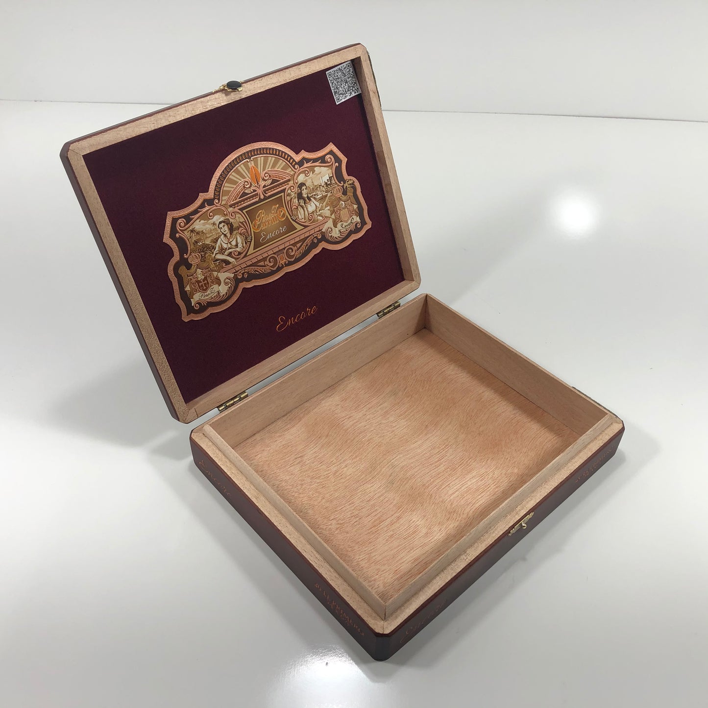 Ep Carrillo El Primero Empty Wooden Cigar Box 9.75x8.25x2