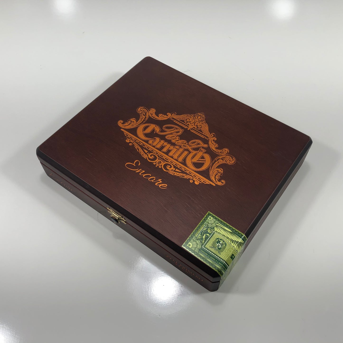 Ep Carrillo El Primero Empty Wooden Cigar Box 9.75x8.25x2