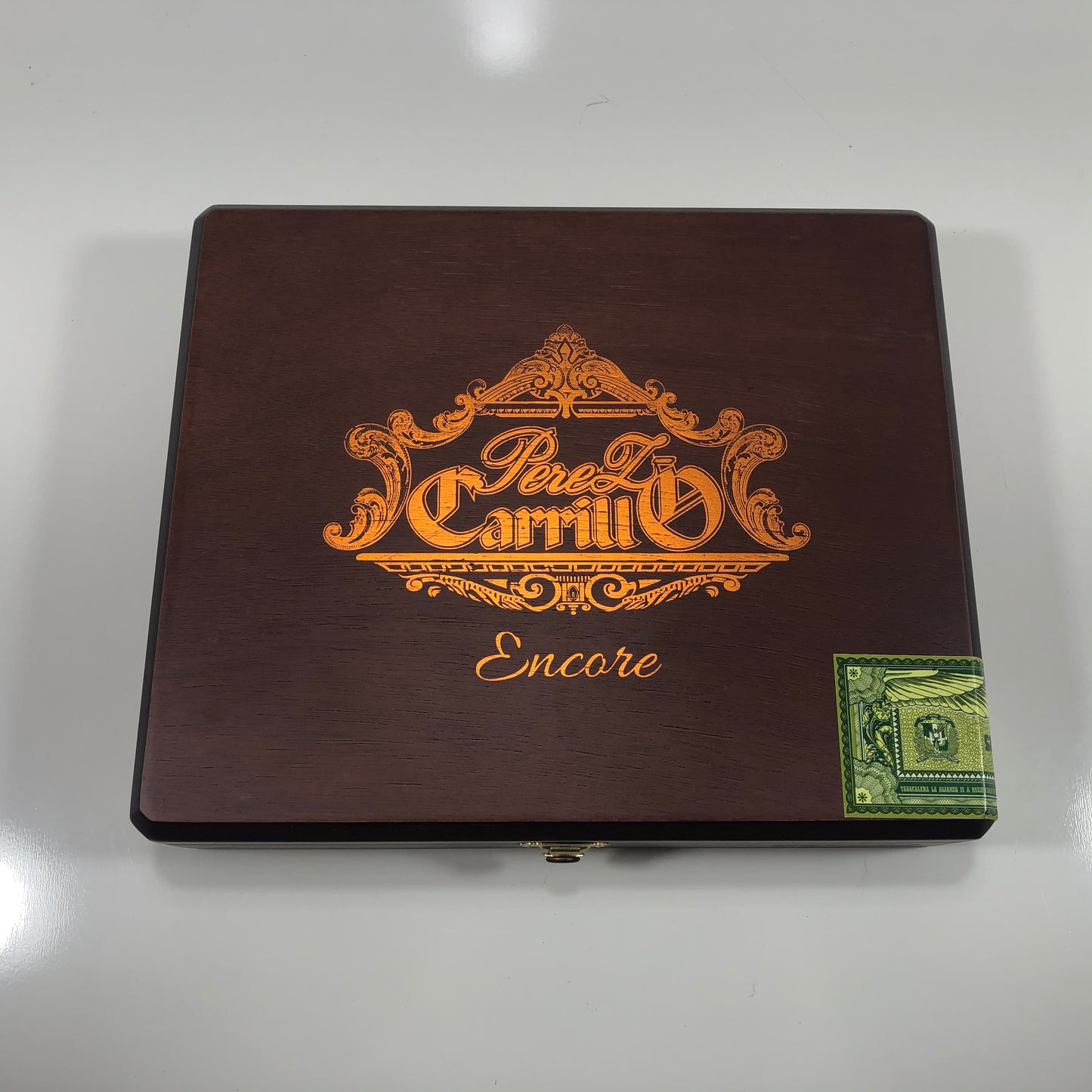 Ep Carrillo El Primero Empty Wooden Cigar Box 9.75x8.25x2