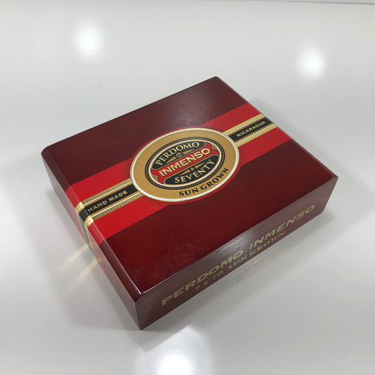 Perdomo Inmenso 7x70 Sungrown Empty Wooden Cigar Box 9.75x8x2.75