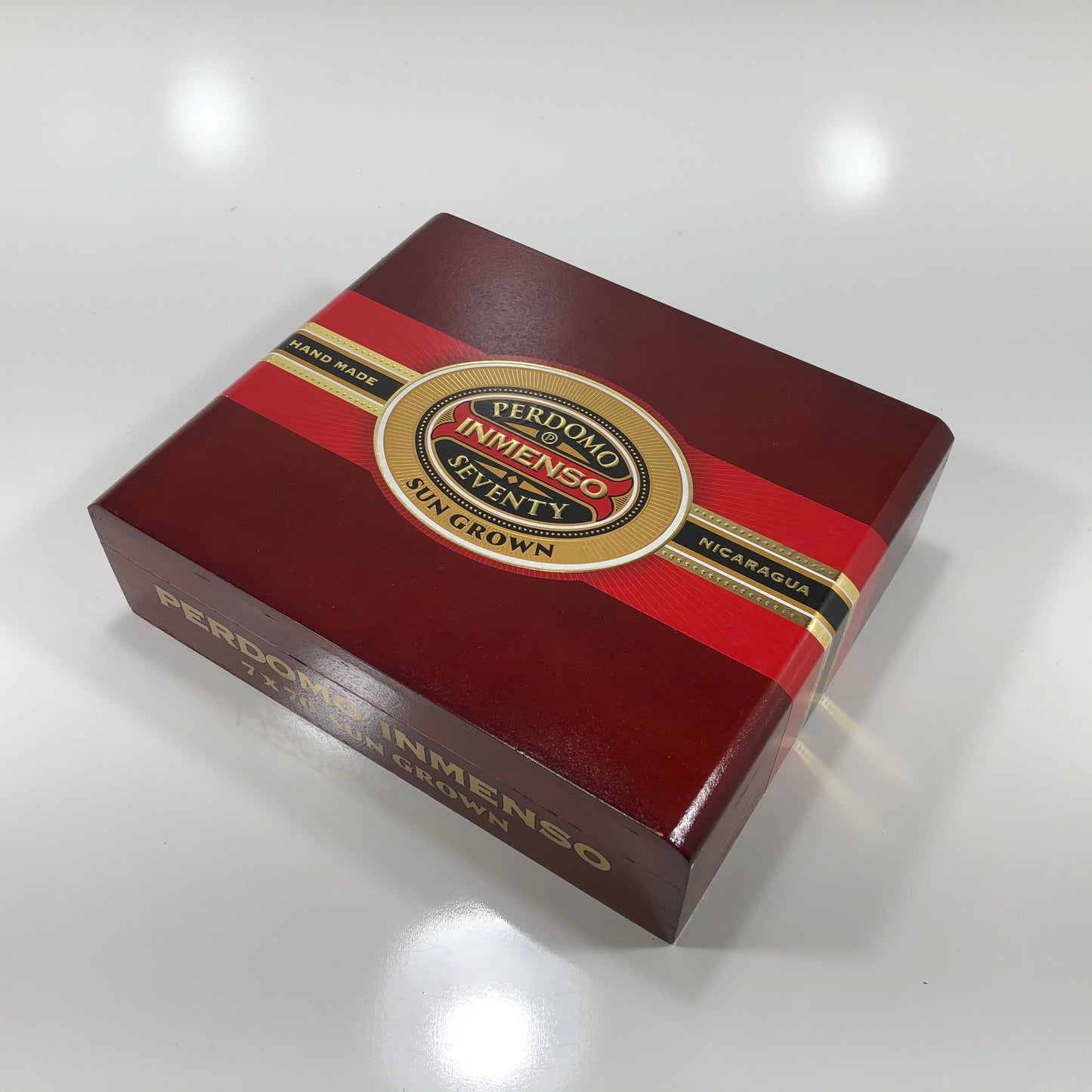 Perdomo Inmenso 7x70 Sungrown Empty Wooden Cigar Box 9.75x8x2.75