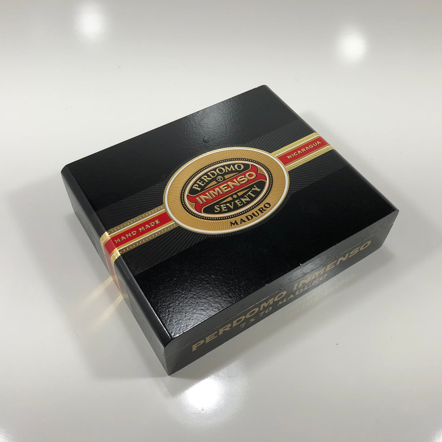 Perdomo Inmenso 7x70 Maduro Empty Wooden Cigar Box 9.75x8x2.75