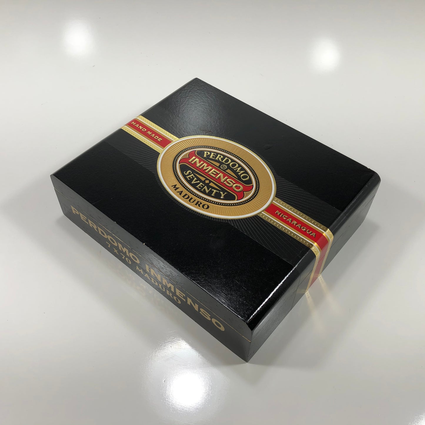 Perdomo Inmenso 7x70 Maduro Empty Wooden Cigar Box 9.75x8x2.75