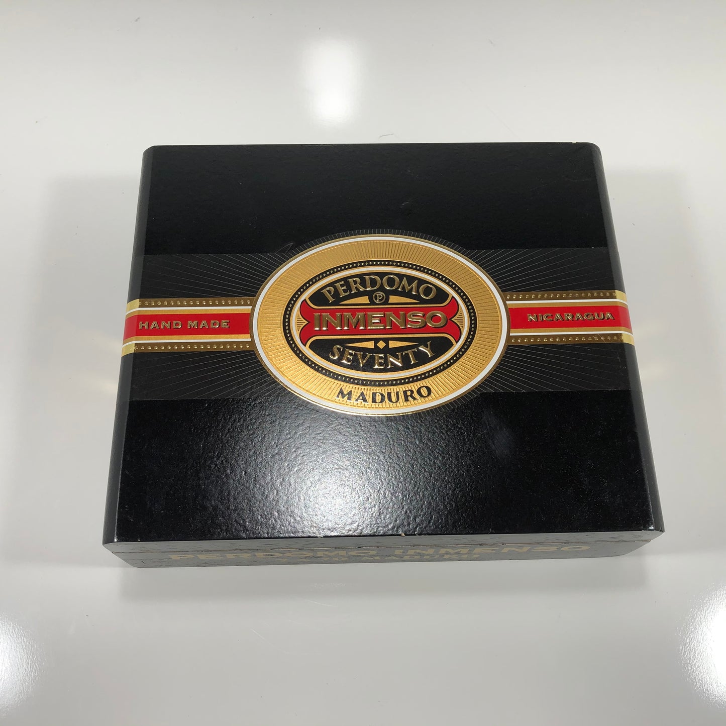 Perdomo Inmenso 7x70 Maduro Empty Wooden Cigar Box 9.75x8x2.75