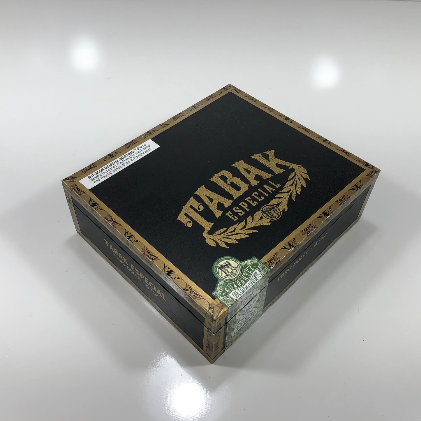 Tabak Especial Toro Empty Wooden Cigar Box 9.25x8x3