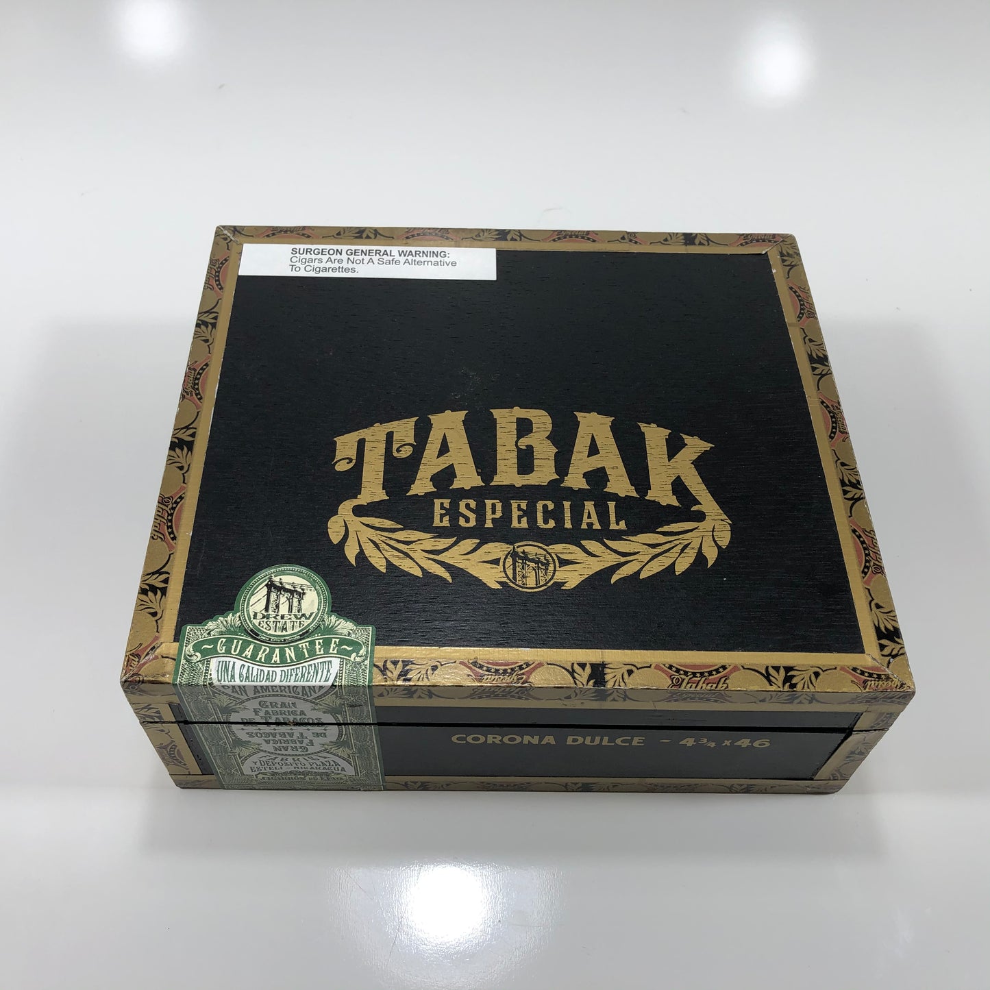 Tabak Especial Corona Empty Wooden Cigar Box 8x7x3