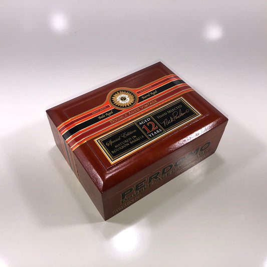 Perdomo Double Aged Vintage Connecticut Robusto Empty Wooden Cigar Box 8x6x3.25