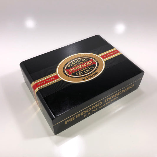 Perdomo Inmenso 6x70 Maduro Empty Wooden Cigar Box 9.75x7x2.75