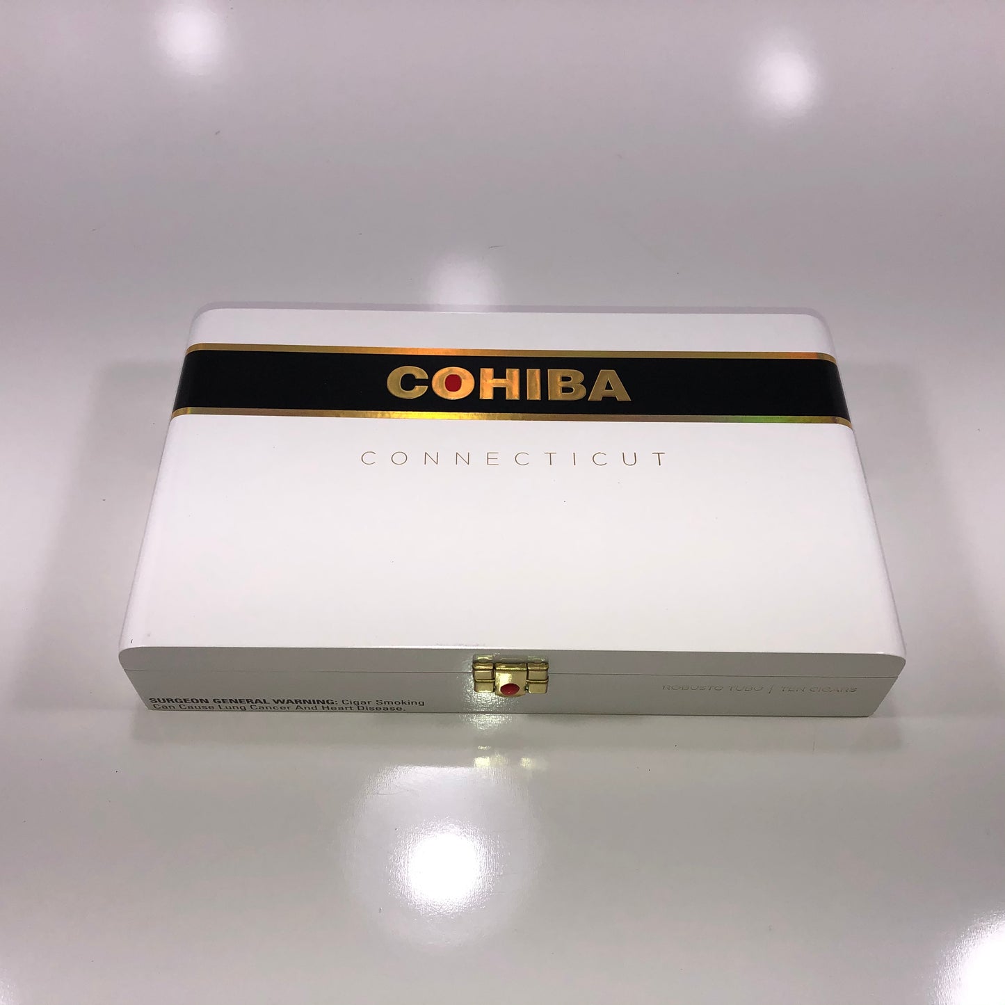 Cohiba Connecticut Robusto Tubo Empty Wooden Cigar Box 11.5x6.75x2