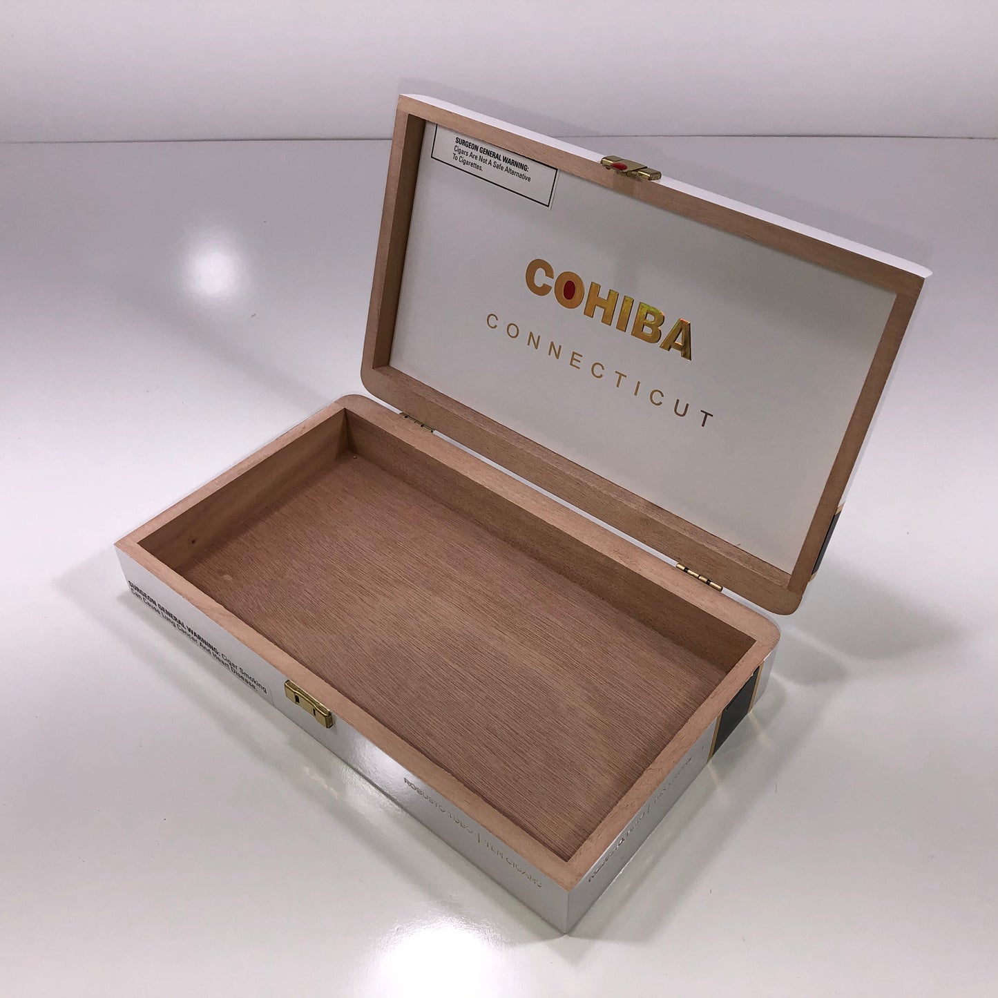 Cohiba Connecticut Robusto Tubo Empty Wooden Cigar Box 11.5x6.75x2