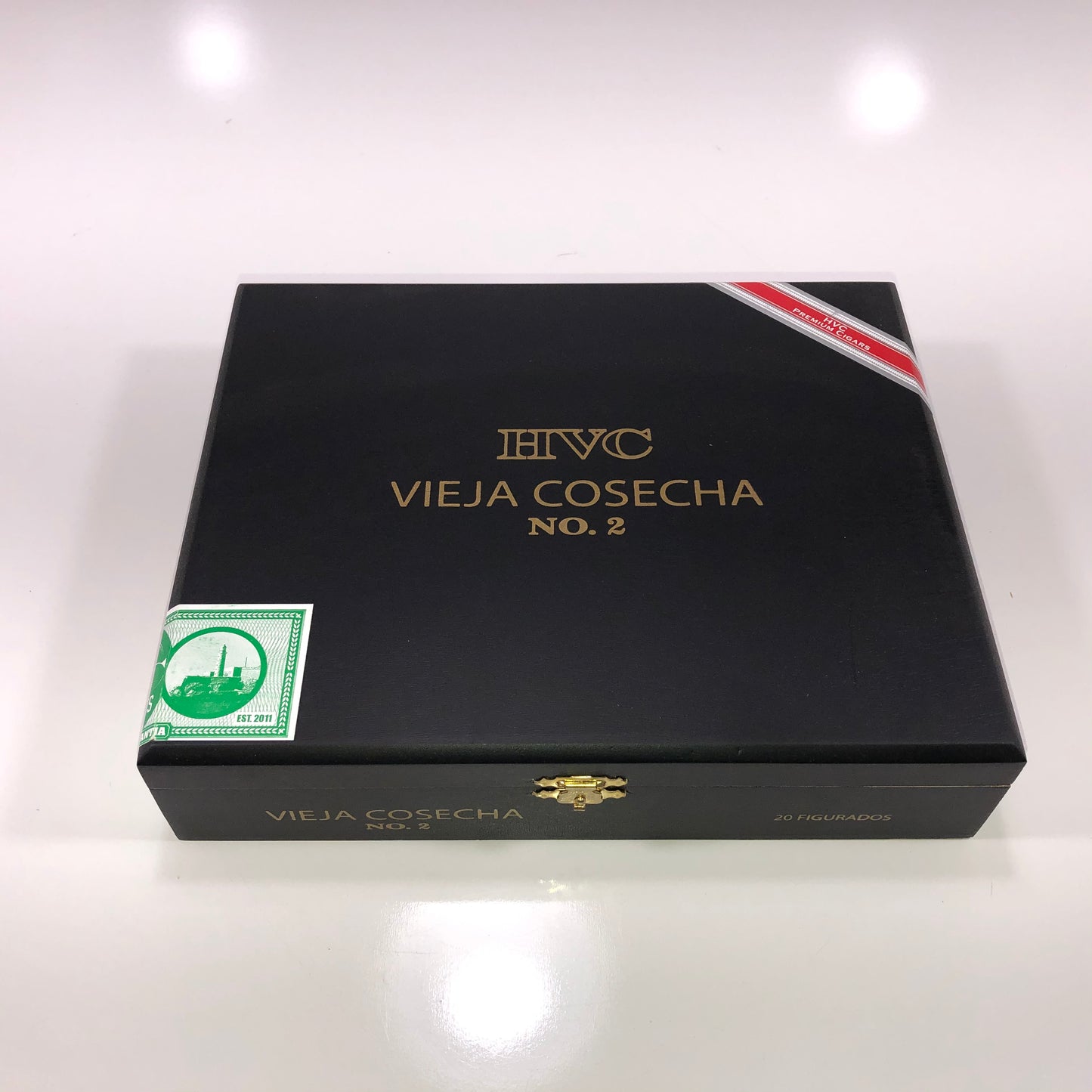 HVC Vieja Cosecha Empty Wooden Cigar Box 9.5x7.75x2.25