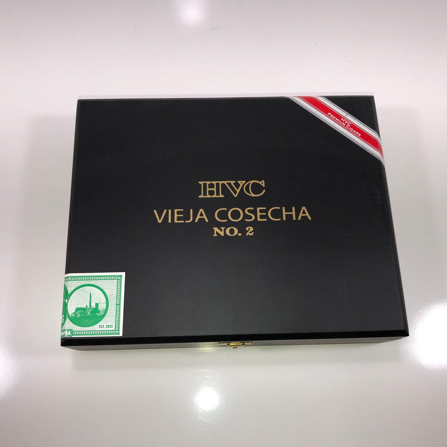 HVC Vieja Cosecha Empty Wooden Cigar Box 9.5x7.75x2.25