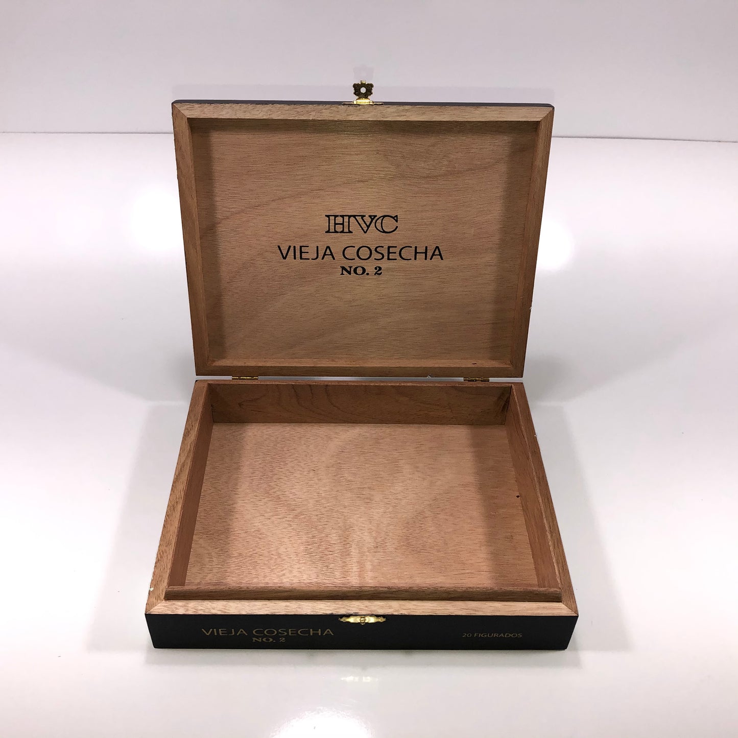 HVC Vieja Cosecha Empty Wooden Cigar Box 9.5x7.75x2.25