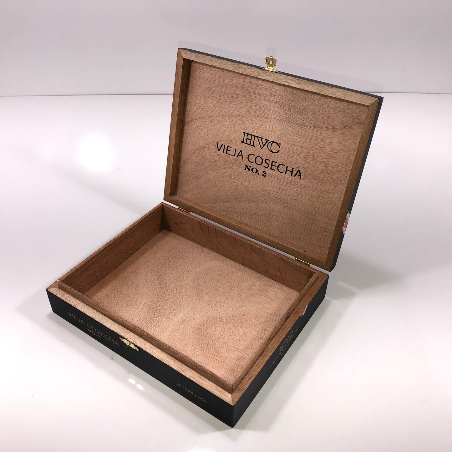 HVC Vieja Cosecha Empty Wooden Cigar Box 9.5x7.75x2.25