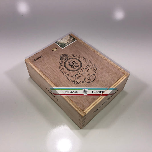 Tatuaje Exclusive Series Empty Wooden Cigar Box 5.25x6.75x2.25