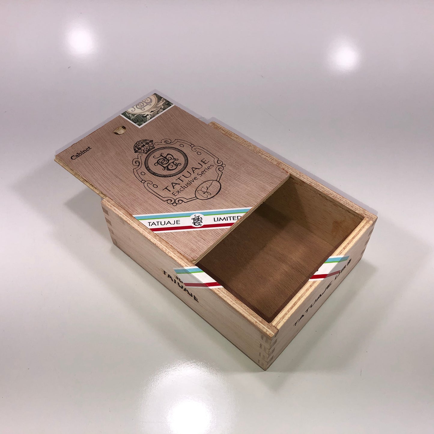 Tatuaje Exclusive Series Empty Wooden Cigar Box 5.25x6.75x2.25