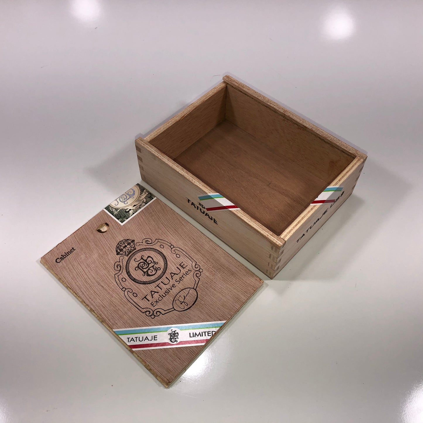 Tatuaje Exclusive Series Empty Wooden Cigar Box 5.25x6.75x2.25