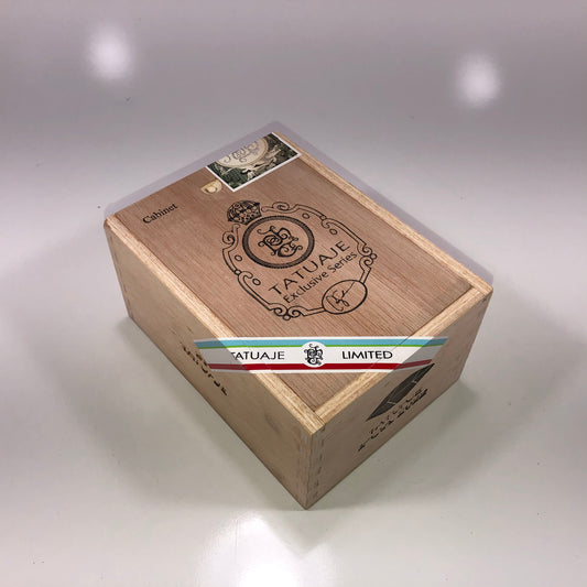 Tatuaje Exclusive Series PCA 2022 Empty Wooden Cigar Box 4.75x6.5x3.25