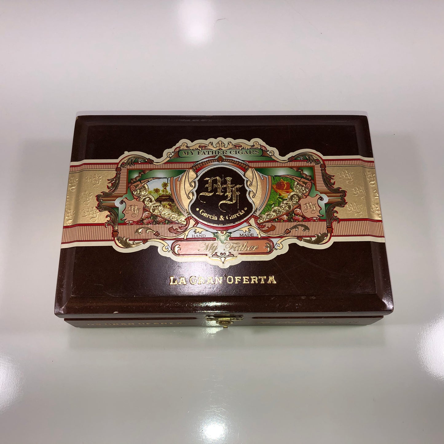 My Father Cigars La Gran Oferta Robusto Empty Wooden Cigar Box 8.75x6x2.25