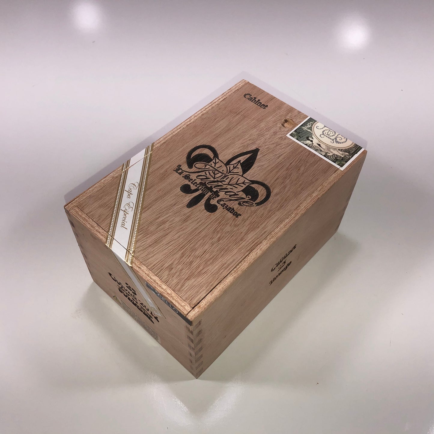 Tatuaje Cojonu 2012 Empty Wooden Cigar Box 4.75x7.25x4