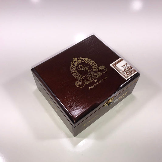 DBL Formula Belicoso Empty Wooden Cigar Box 6.25x5.75x3