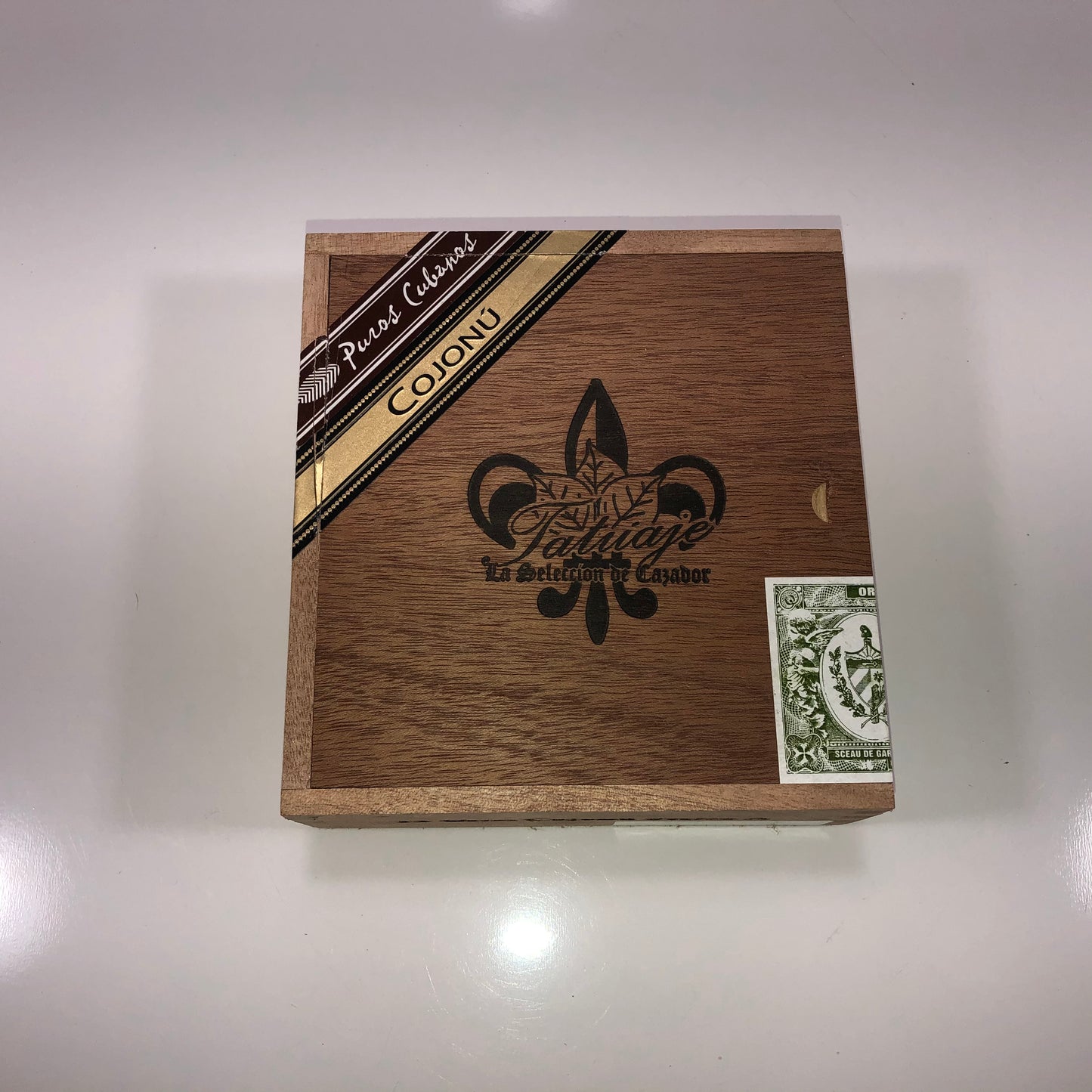 Tatuaje Gran Cojonu Empty Wooden Cigar Box 6x5.75x2.25