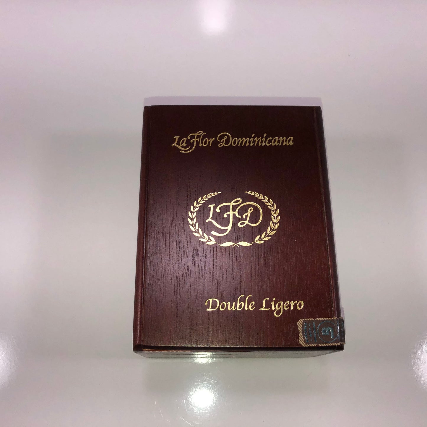 LFD DL600 Empty Wooden Cigar Box 4.5x6x3.5